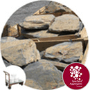 Rustic Slate Rockery - Large - Click & Collect